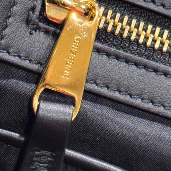 Burberry TB Monogram Rucksack Backpack Bag Nylon Purse Beige Black Gold Gorgeous main image 2